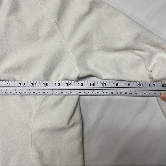 Women's White Quarter-Zip Sweater - Picture 8 of 9